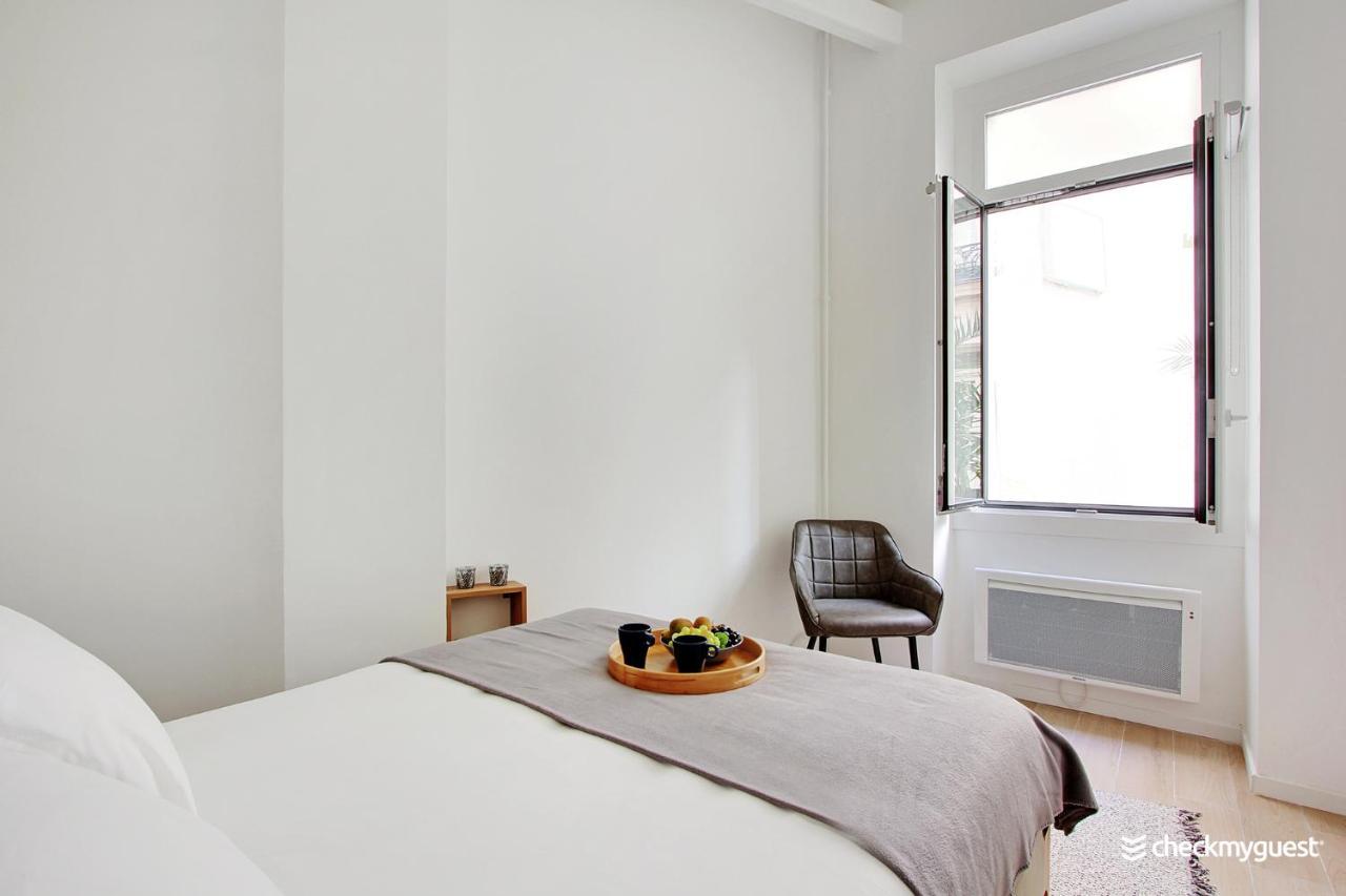 Modern Apartment - 1Br-4P - Le Marais Paris Exteriör bild