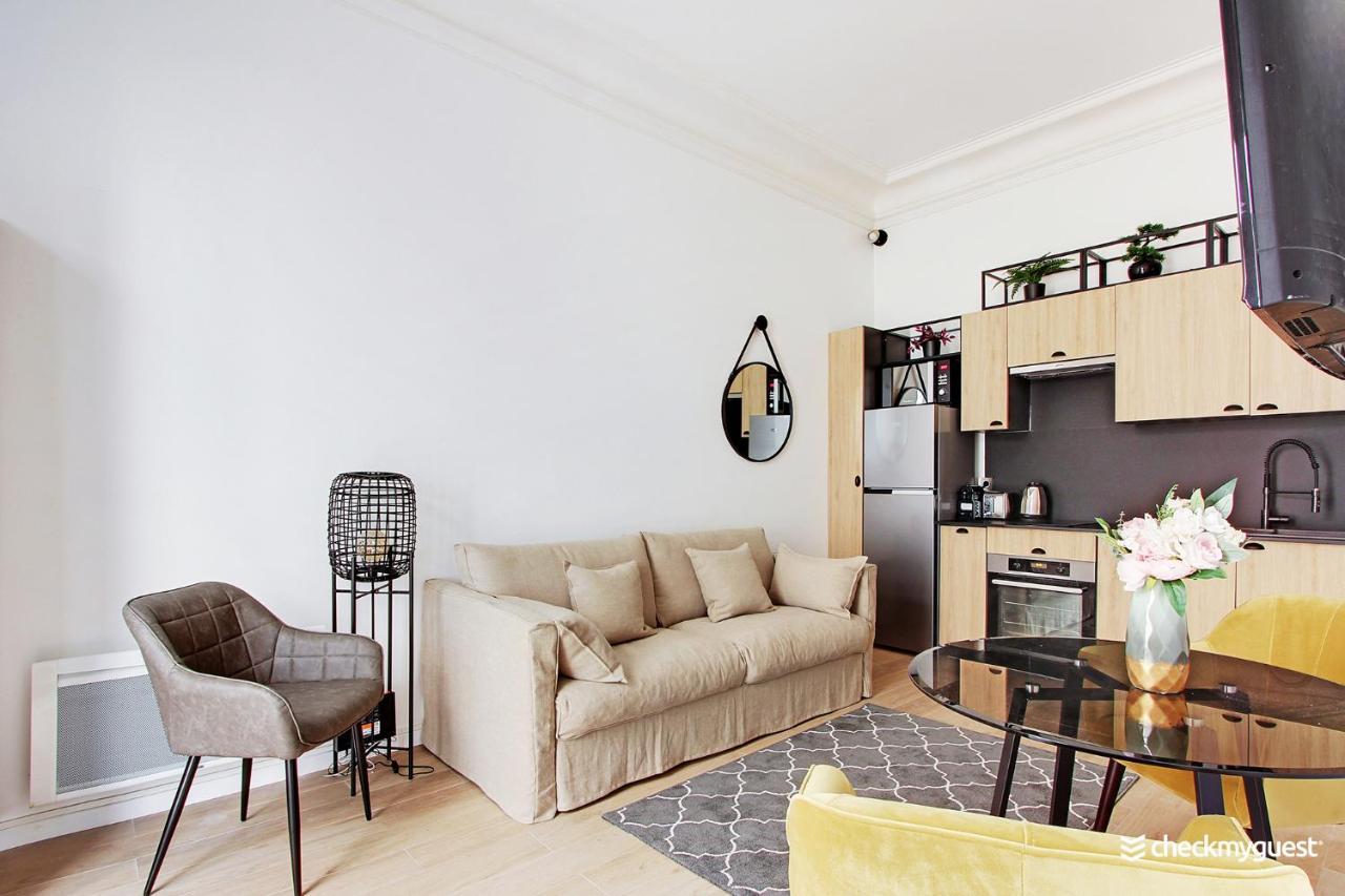 Modern Apartment - 1Br-4P - Le Marais Paris Exteriör bild