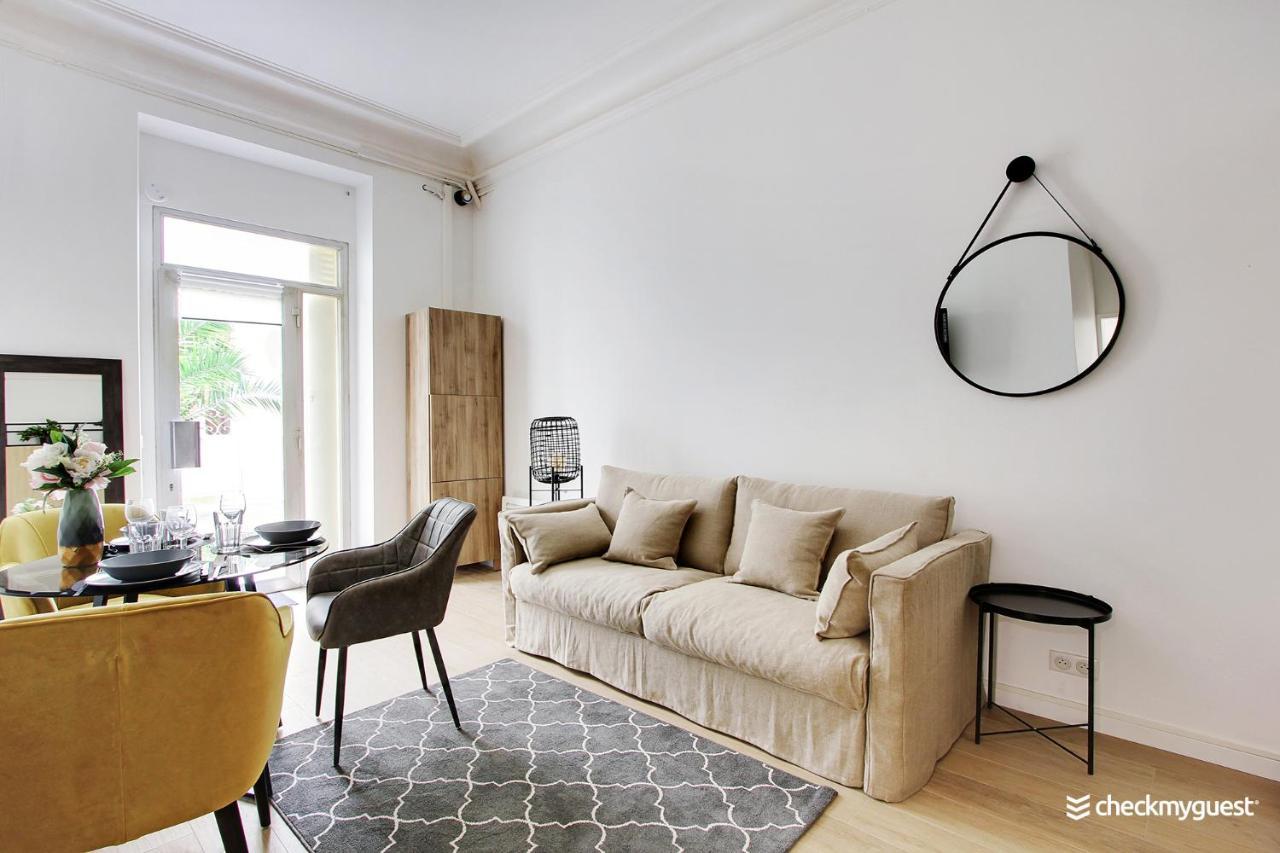 Modern Apartment - 1Br-4P - Le Marais Paris Exteriör bild