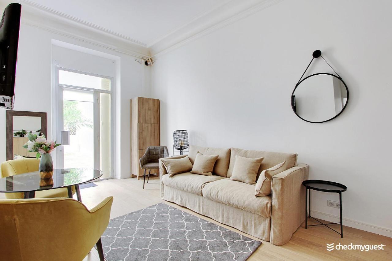 Modern Apartment - 1Br-4P - Le Marais Paris Exteriör bild